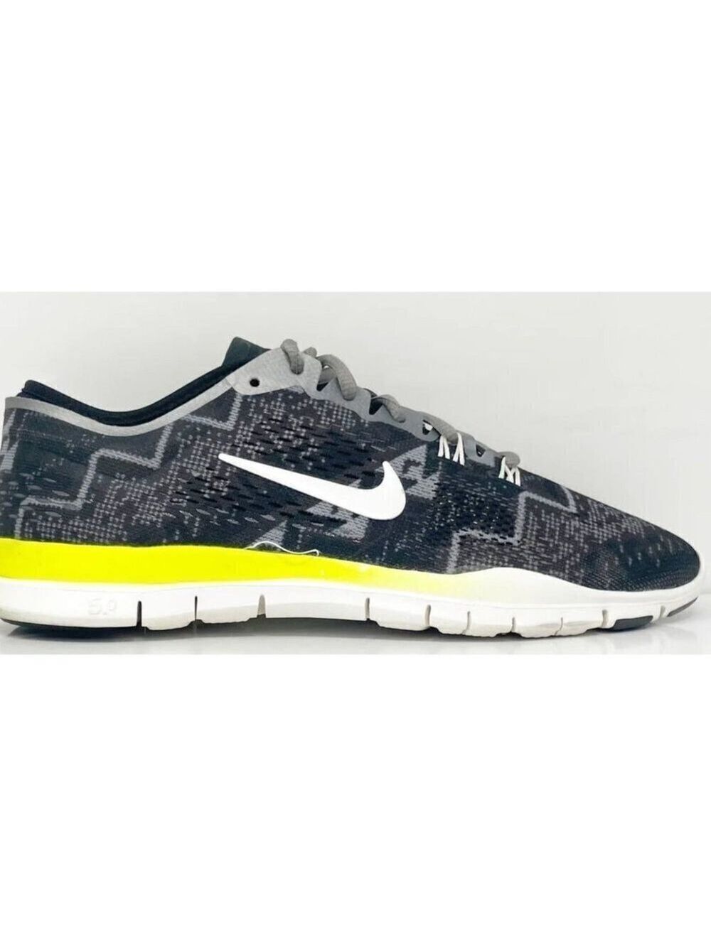 Nike Running Shoes Women`s 7.5 Free 5.0 TR Fit 4 PRT Gray 629832-008